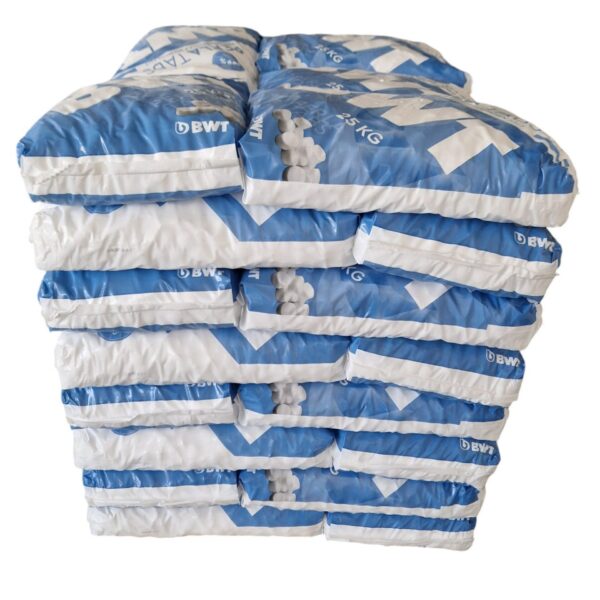 BWT Perla Tabs Palette mit 40 Säcken Regeneriersalz à 25kg für gewerbliche Wasserenthärtungsanlagen